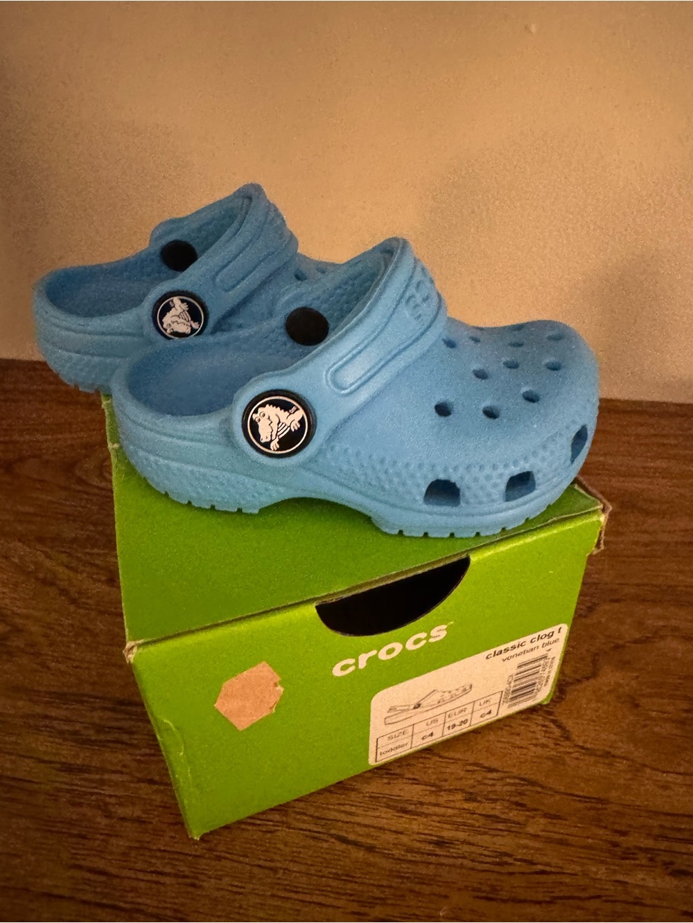 Crocs Kids' Classic Clog in Venetian Blue